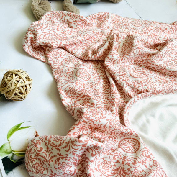 Плед детский из натурального хлопка Bebika (13/17-1), р-р 90х90 см